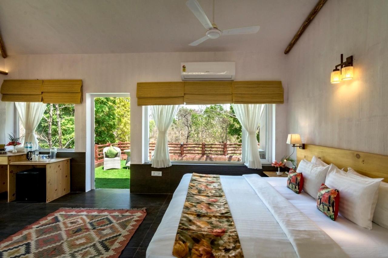 The Riverwood Forest Retreat Pench Khawāsa Exteriör bild
